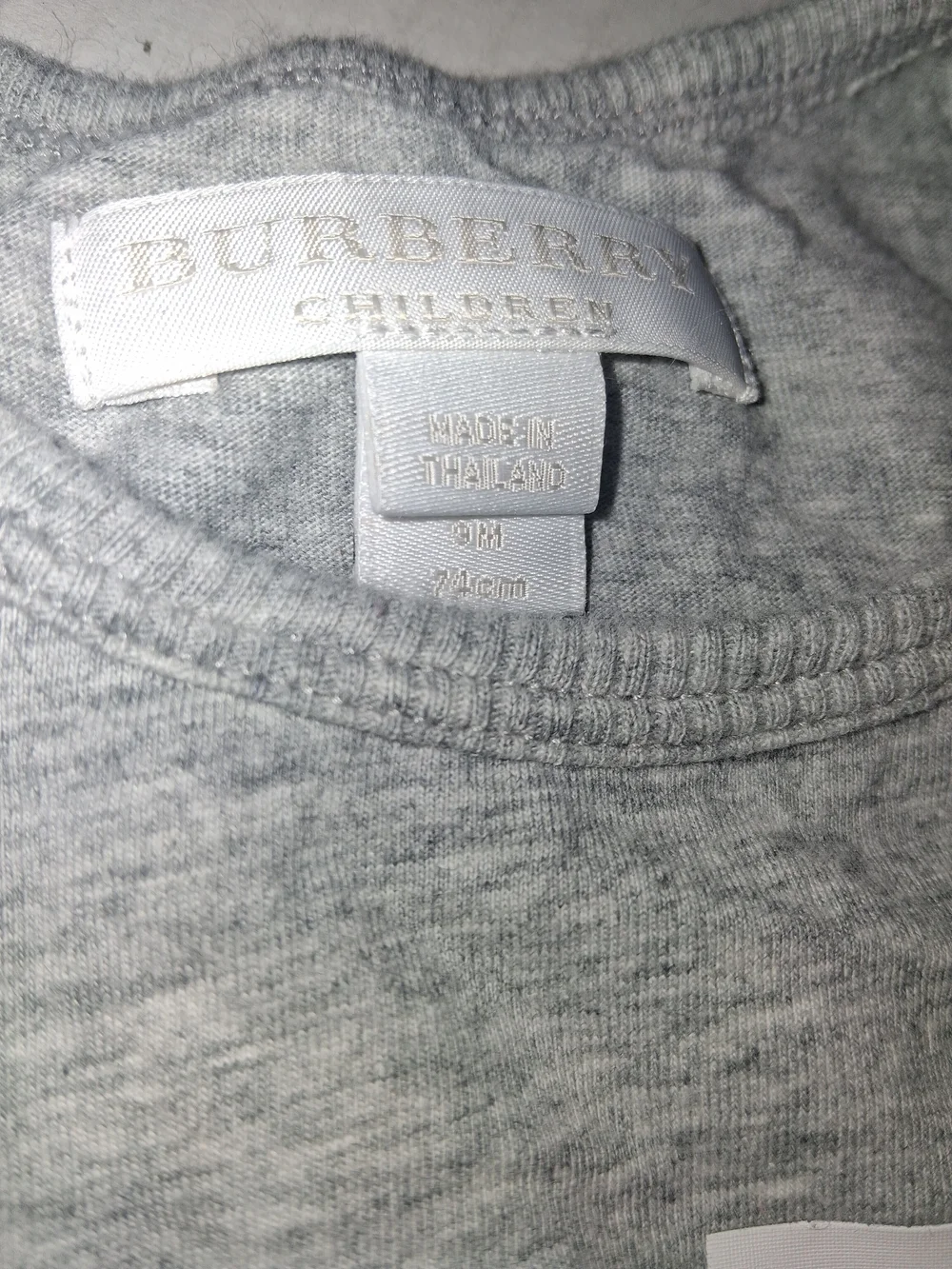 Burberry sleeveless ribbed